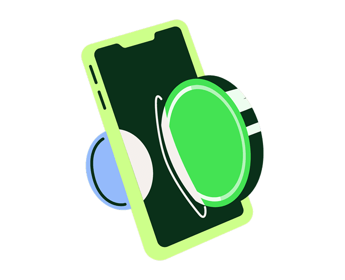 Recibe el cambio en tu cuenta